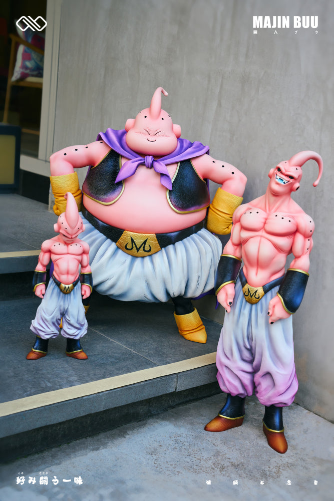 Dragon Ball Infinite Studio Kid Buu & Fat Buu & Super Buu Resin Statue
