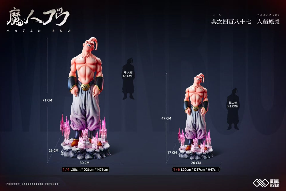 Dragon Ball Infinite Studio Kid Buu & Fat Buu & Super Buu Resin Statue