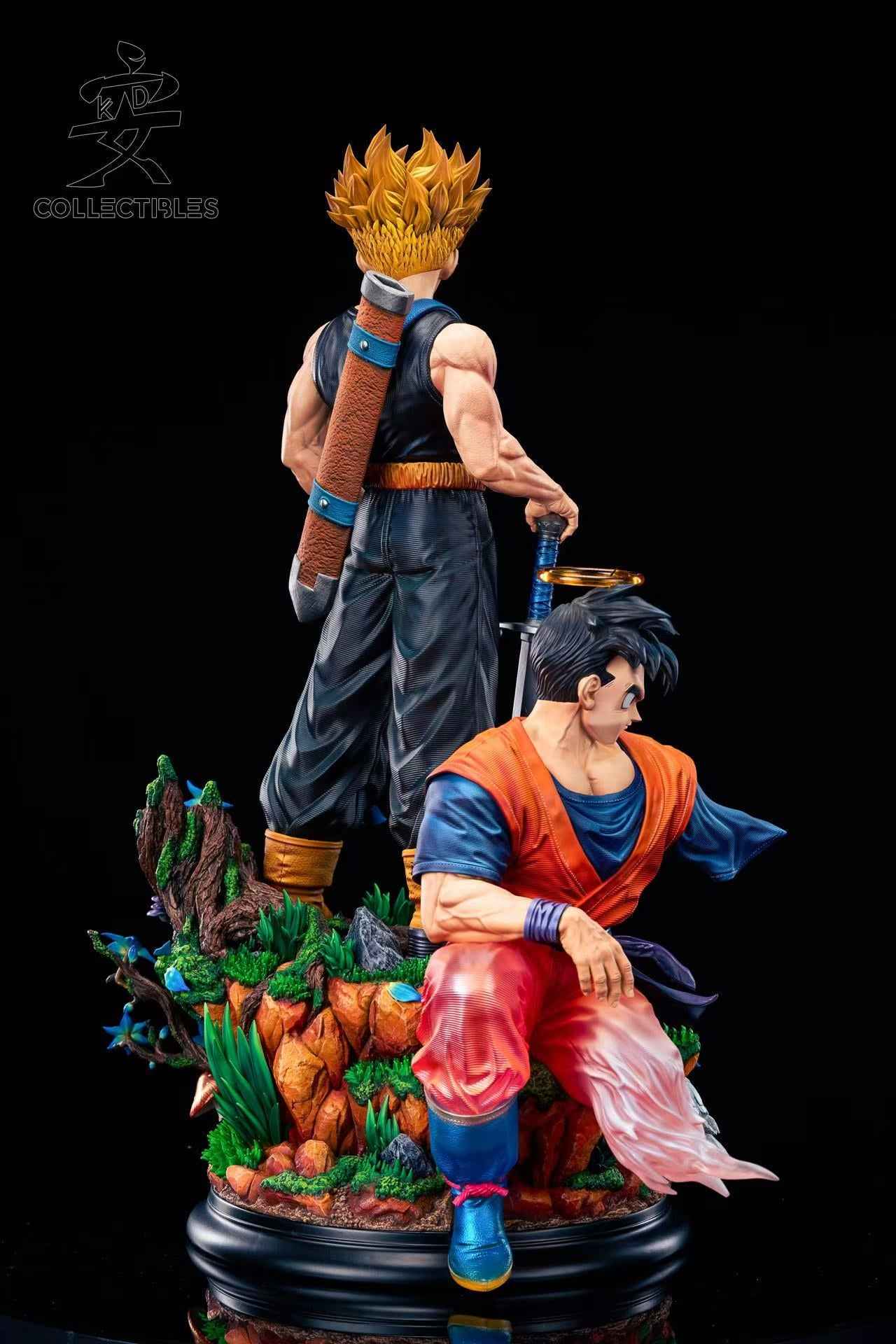 Dragon Ball KDC Trunks & Gohan Resin Statue (PayPal Fees and Shipping Costs Included)