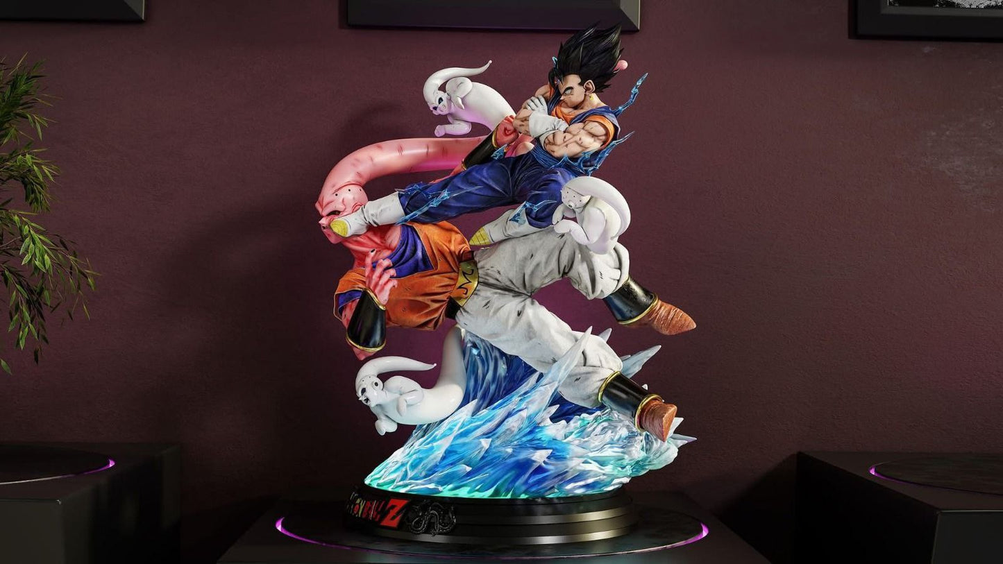 Dragon Ball KDC Vegito vs Buuhan Resin Statue
