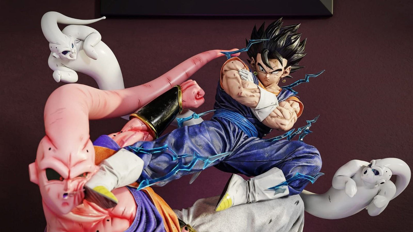 Dragon Ball KDC Vegito vs Buuhan Resin Statue