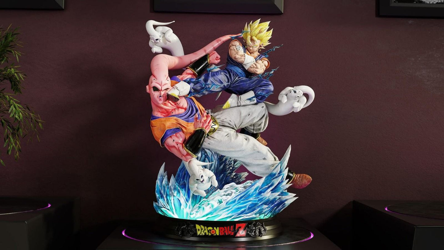 Dragon Ball KDC Vegito vs Buuhan Resin Statue