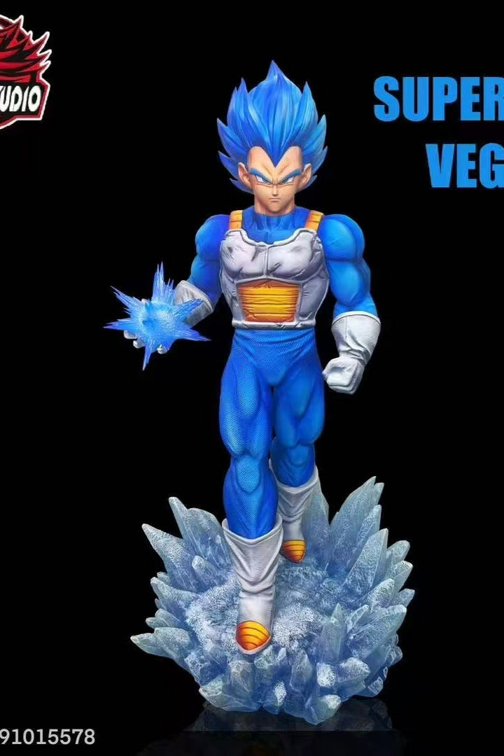 Dragon Ball Kylin Studio Super Blue Series Vegeta Resin Statue