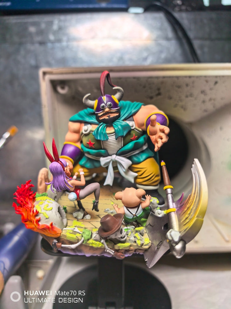 Dragon Ball Laofu Studio Ox King First Appearance WCF Resin Statue