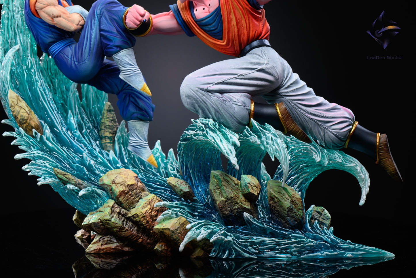 Dragon Ball LoaDen Studio Vegetto vs Buu Resin Statue
