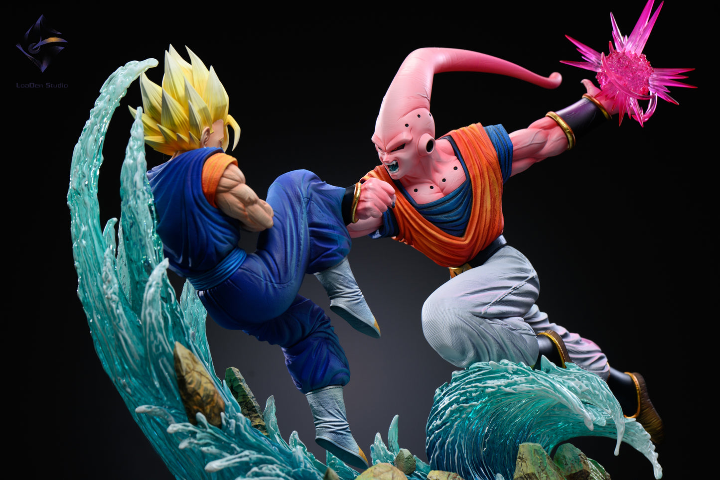 Dragon Ball LoaDen Studio Vegetto vs Buu Resin Statue