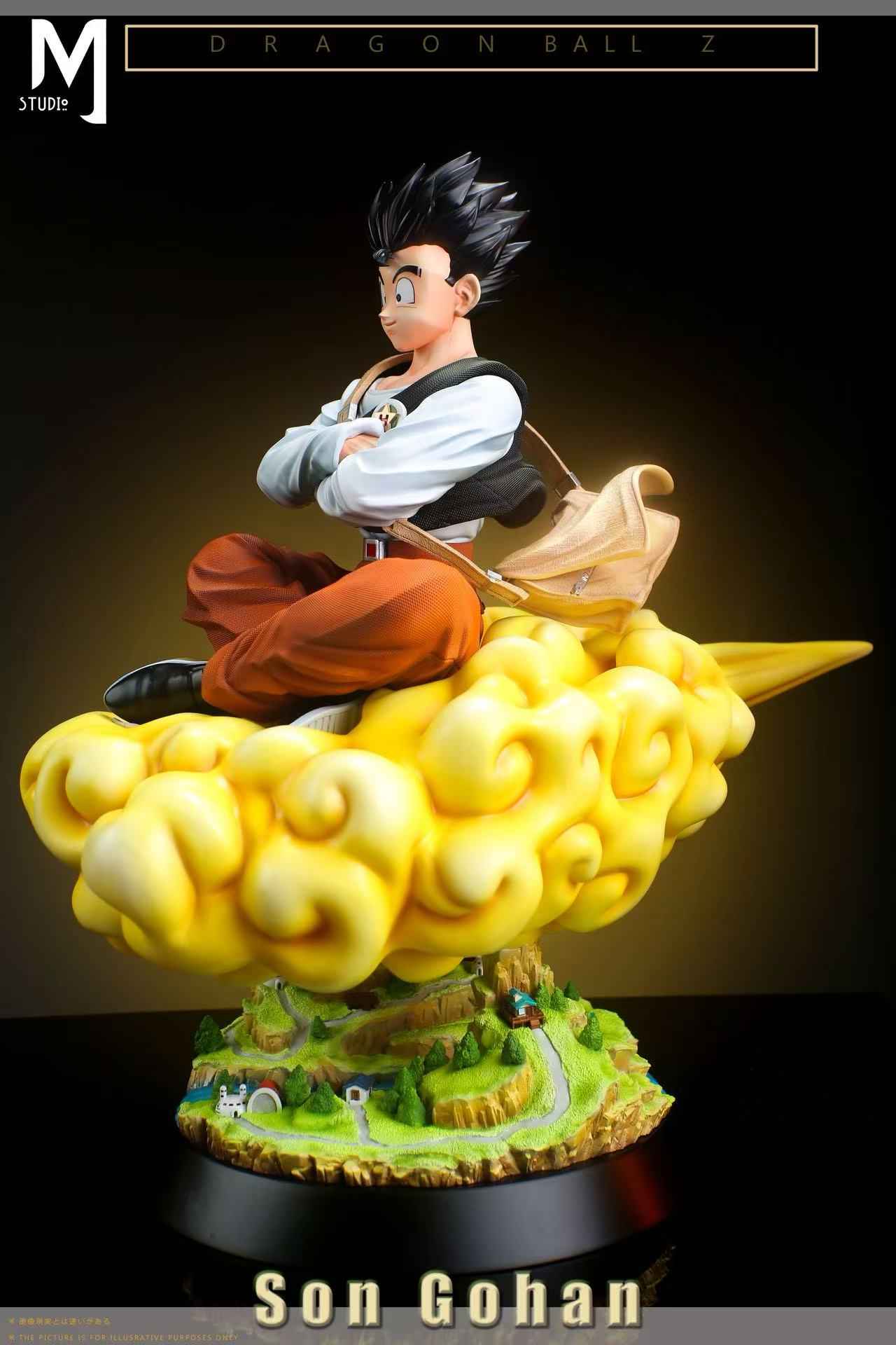 Dragon Ball MJ Studio Son Gohan High School Student Resin Statue