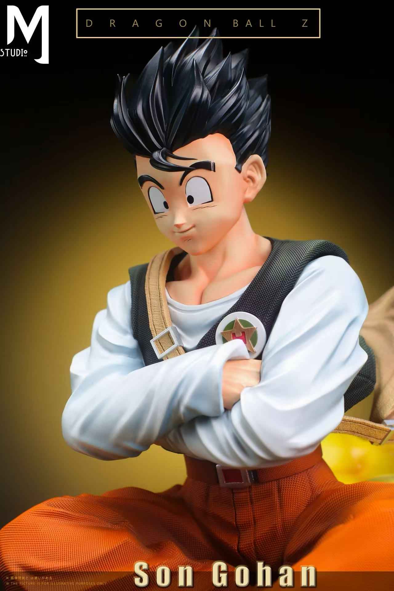 Dragon Ball MJ Studio Son Gohan High School Student Resin Statue