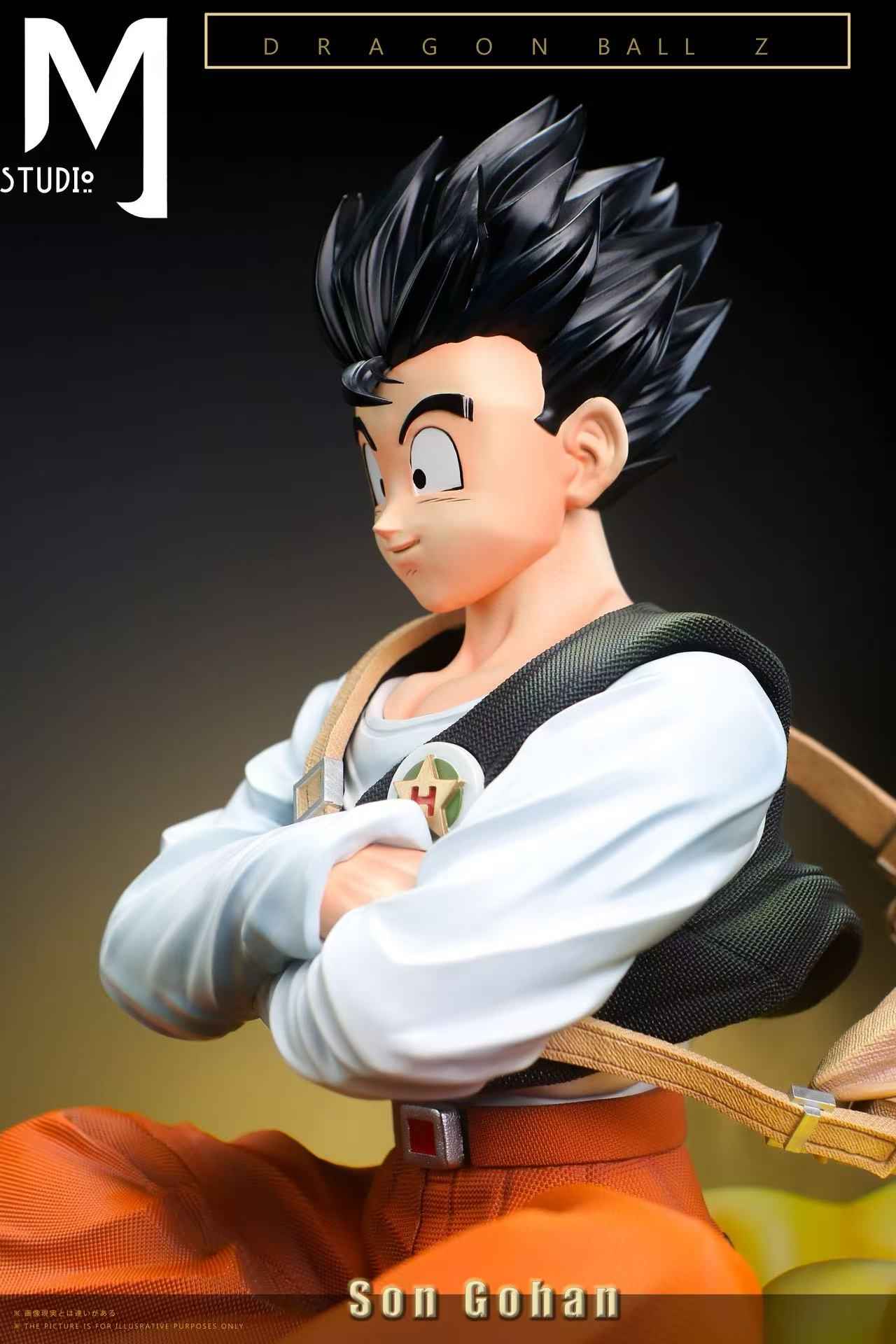 Dragon Ball MJ Studio Son Gohan High School Student Resin Statue