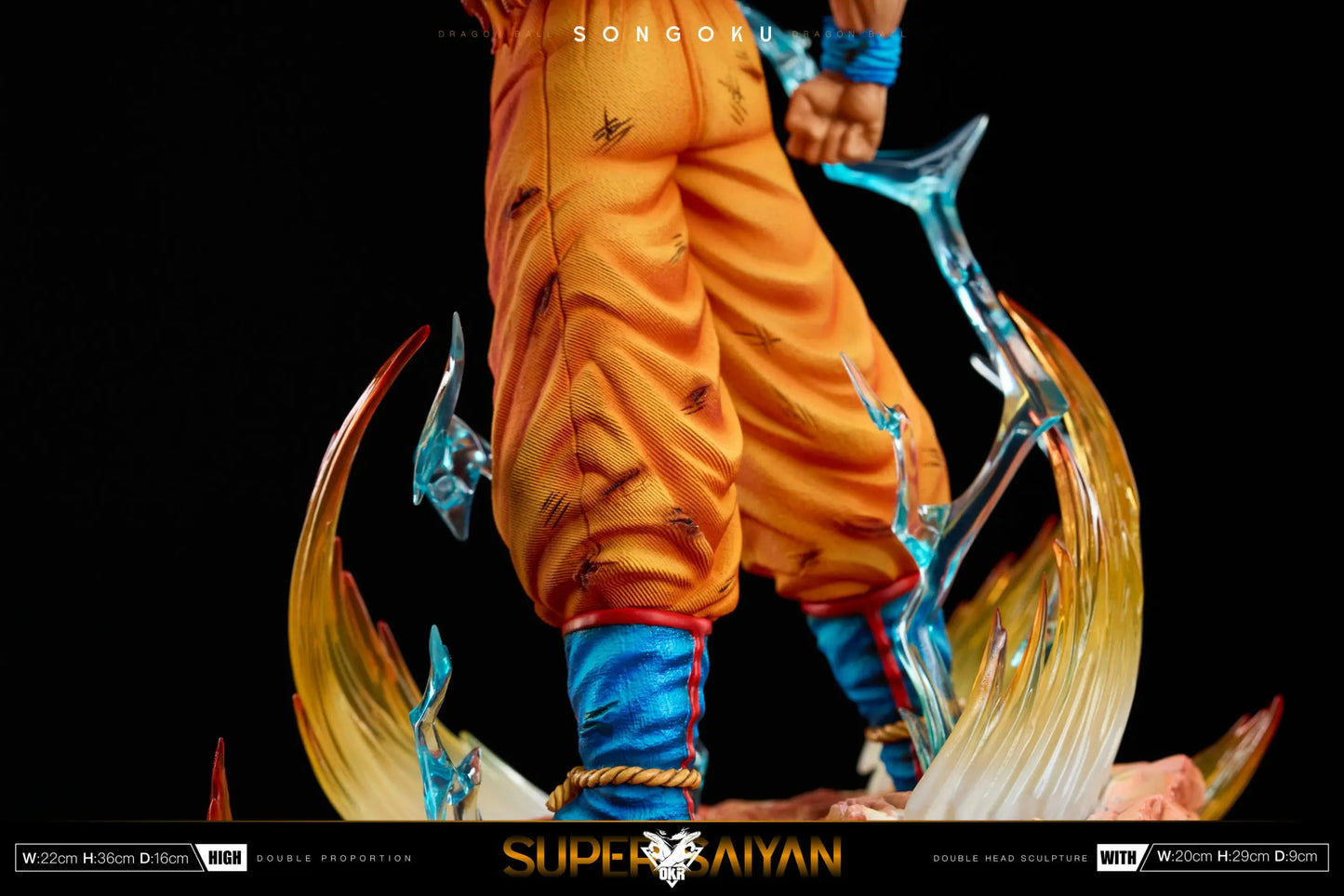 Dragon Ball Okr Studio Goku SSJ2 Resin Statue