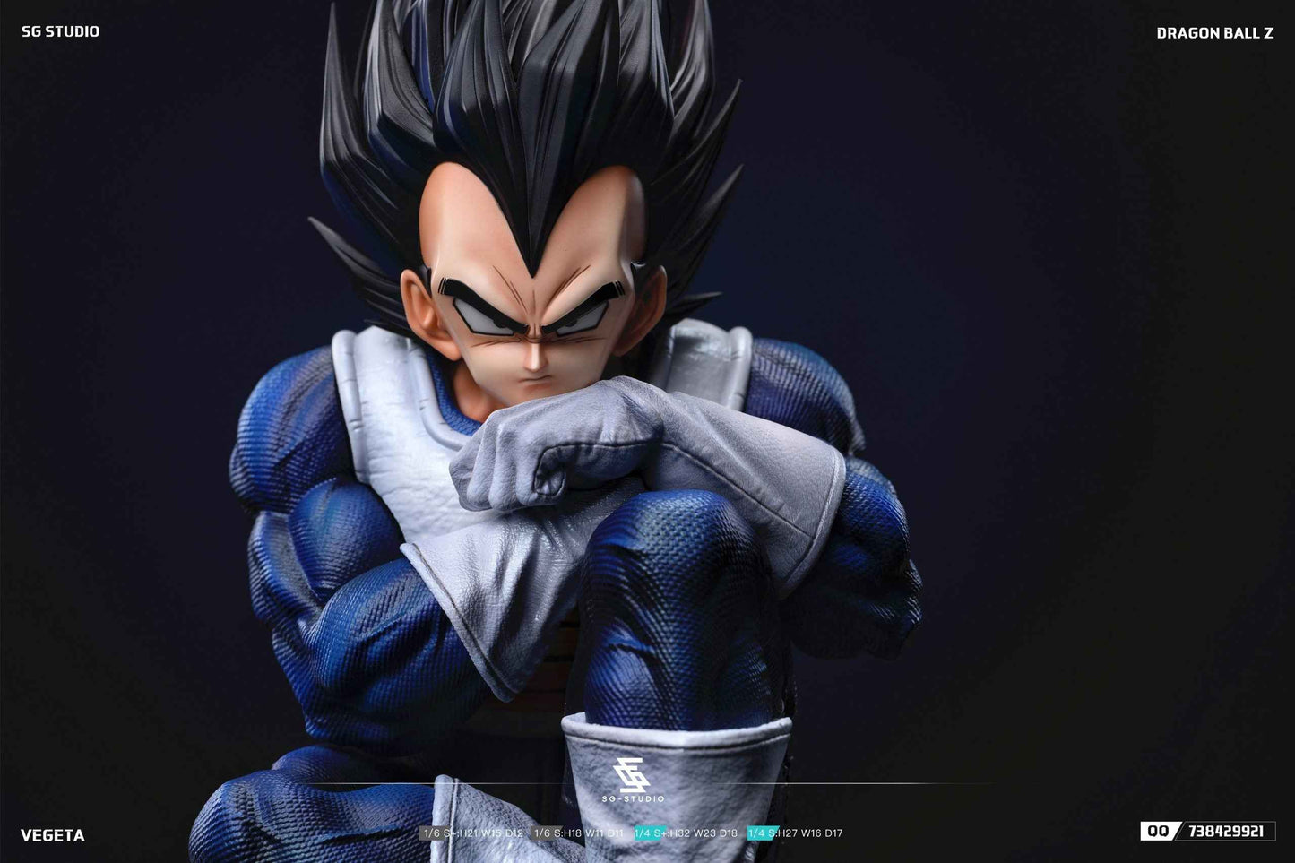 Dragon Ball SG Studio Vegeta Namek Resin Statue - Santoryu Resins Collectors