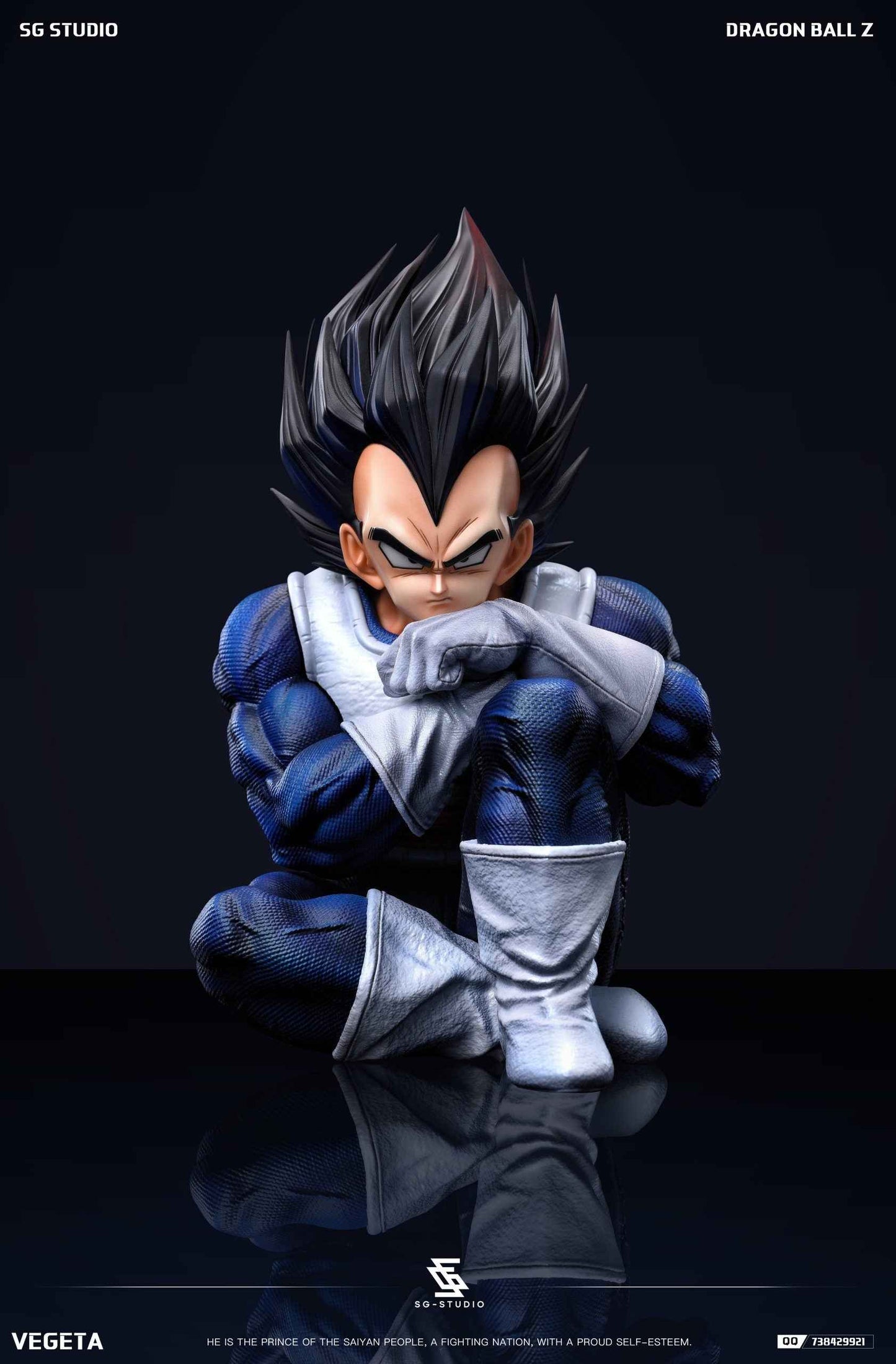 Dragon Ball SG Studio Vegeta Namek Resin Statue - Santoryu Resins Collectors