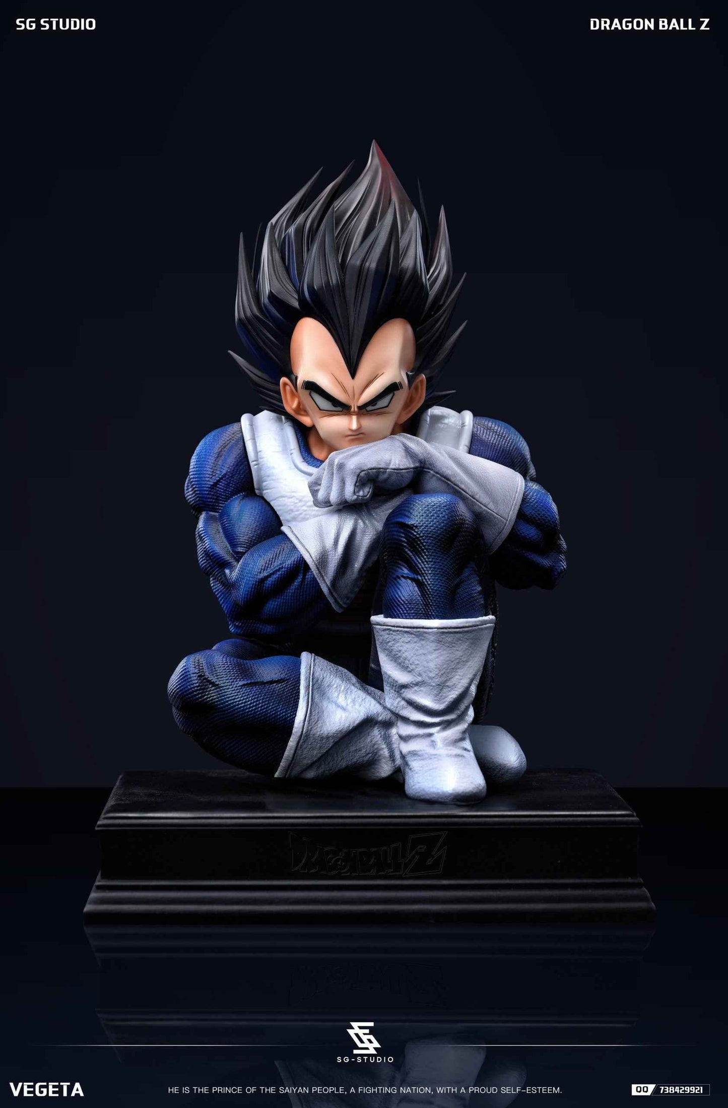 Dragon Ball SG Studio Vegeta Namek Resin Statue - Santoryu Resins Collectors