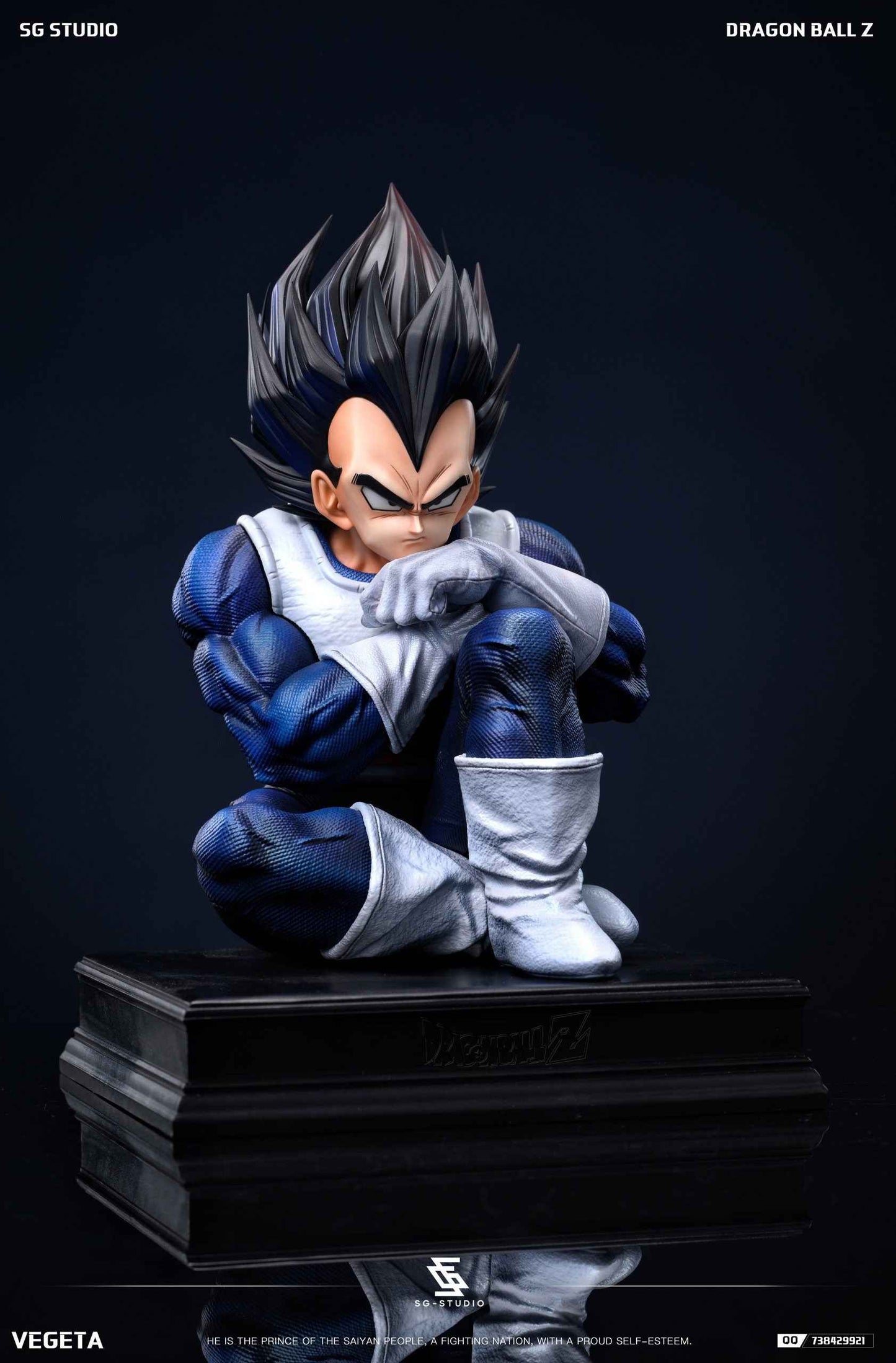 Dragon Ball SG Studio Vegeta Namek Resin Statue - Santoryu Resins Collectors