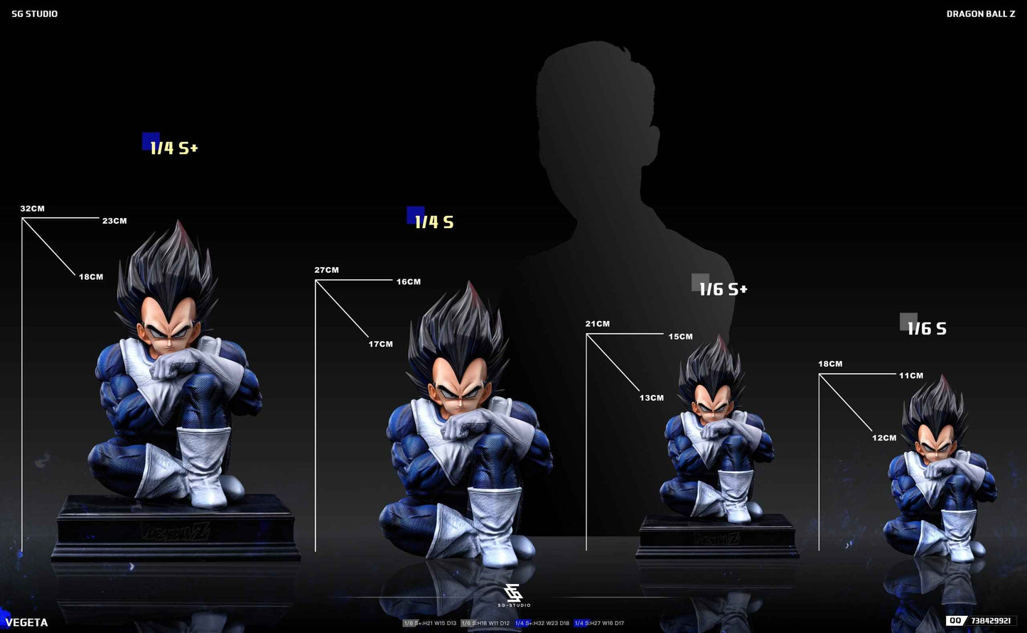 Dragon Ball SG Studio Vegeta Namek Resin Statue - Santoryu Resins Collectors