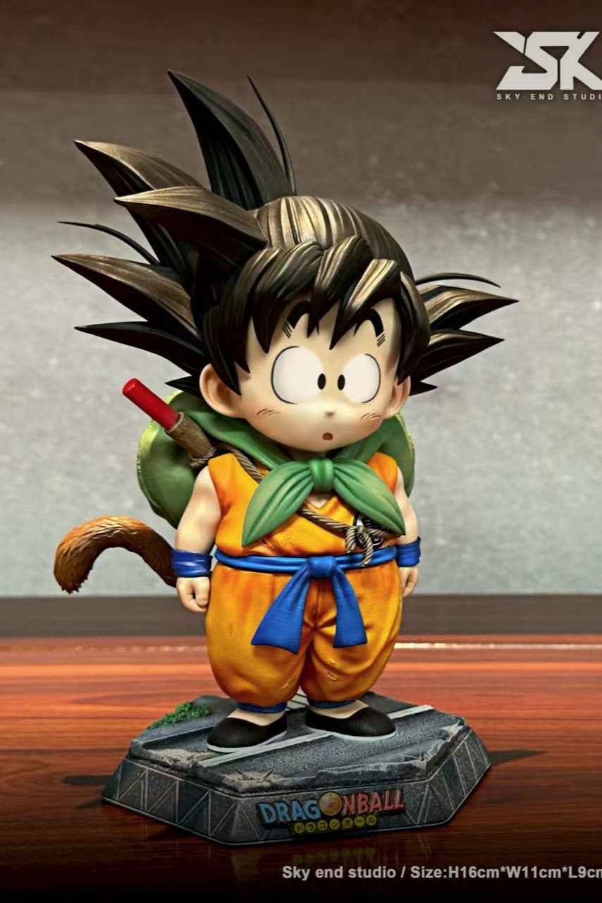 Dragon Ball Sky End Studio Kid Goku Resin Statue
