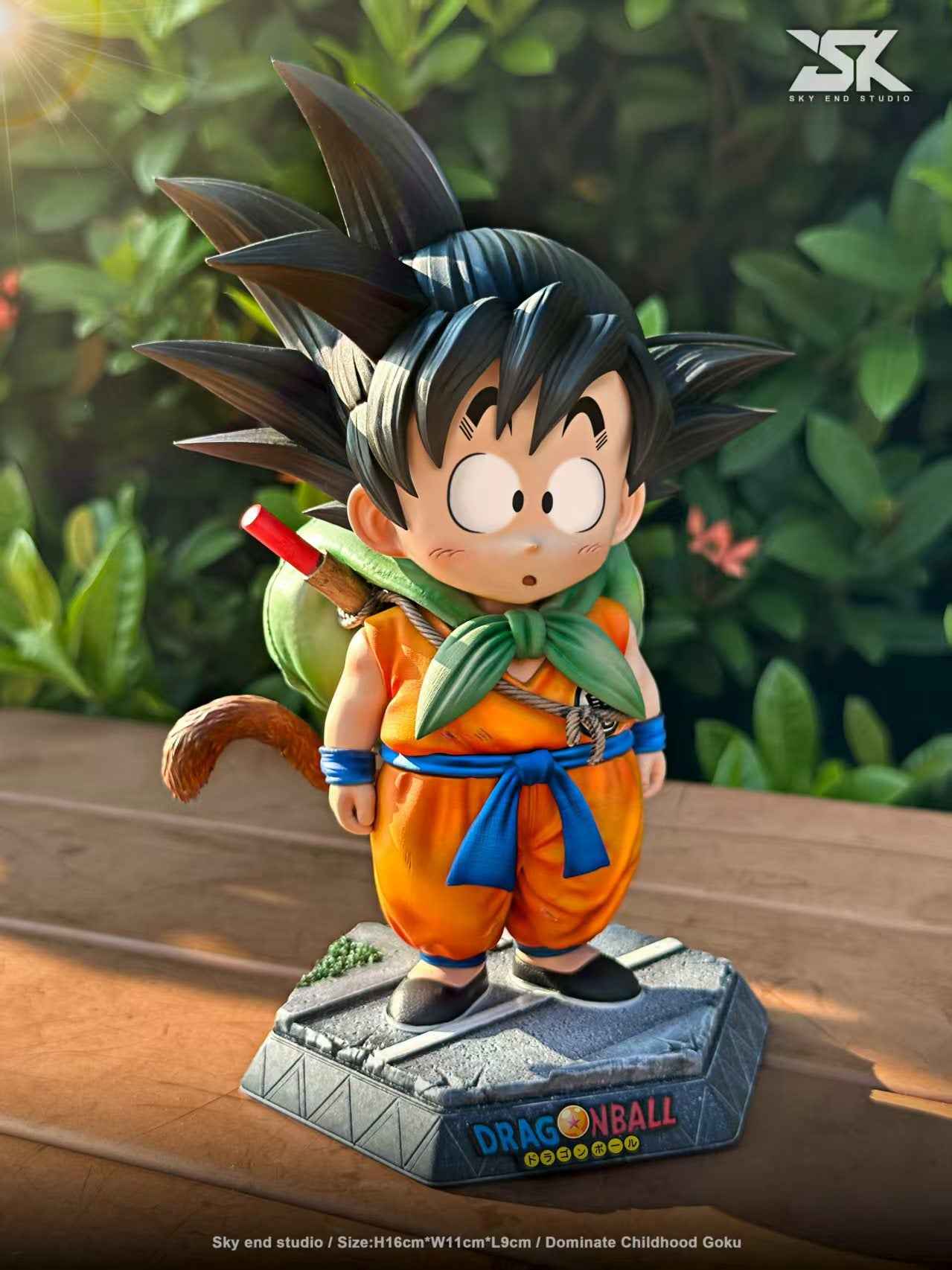 Dragon Ball Sky End Studio Kid Goku Resin Statue