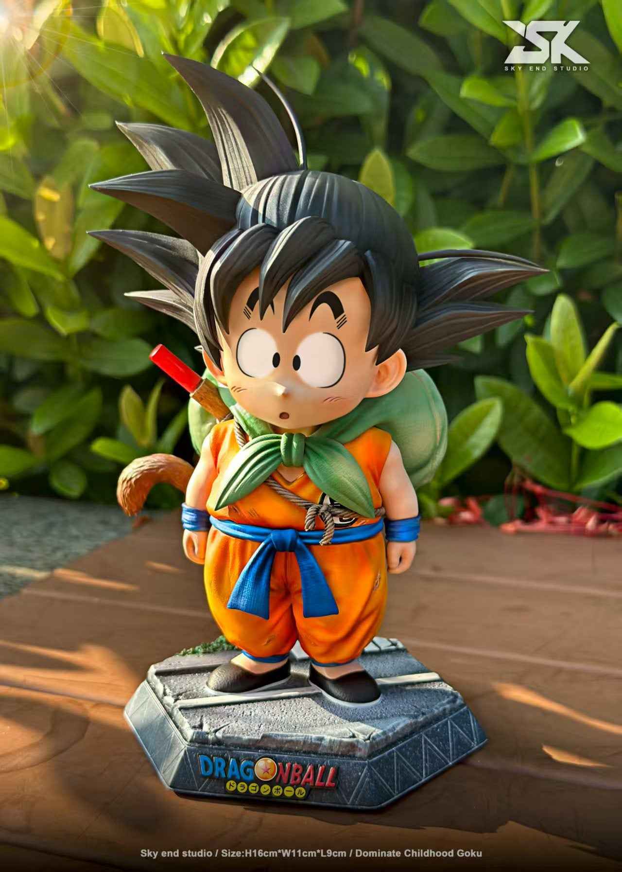 Dragon Ball Sky End Studio Kid Goku Resin Statue