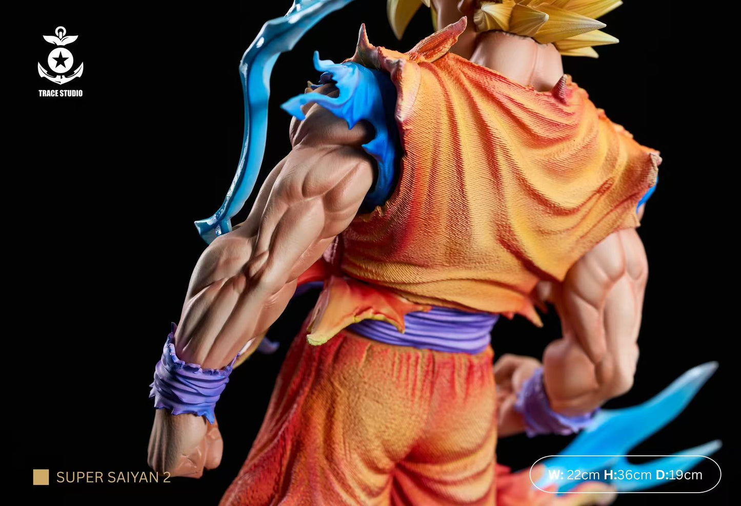 Dragon Ball Trace Studio Goku SSJ2 Resin Statue