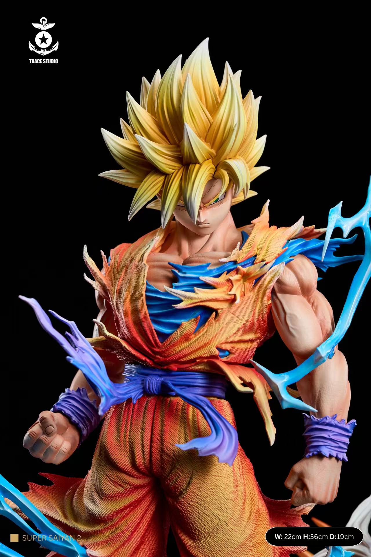 Dragon Ball Trace Studio Goku SSJ2 Resin Statue