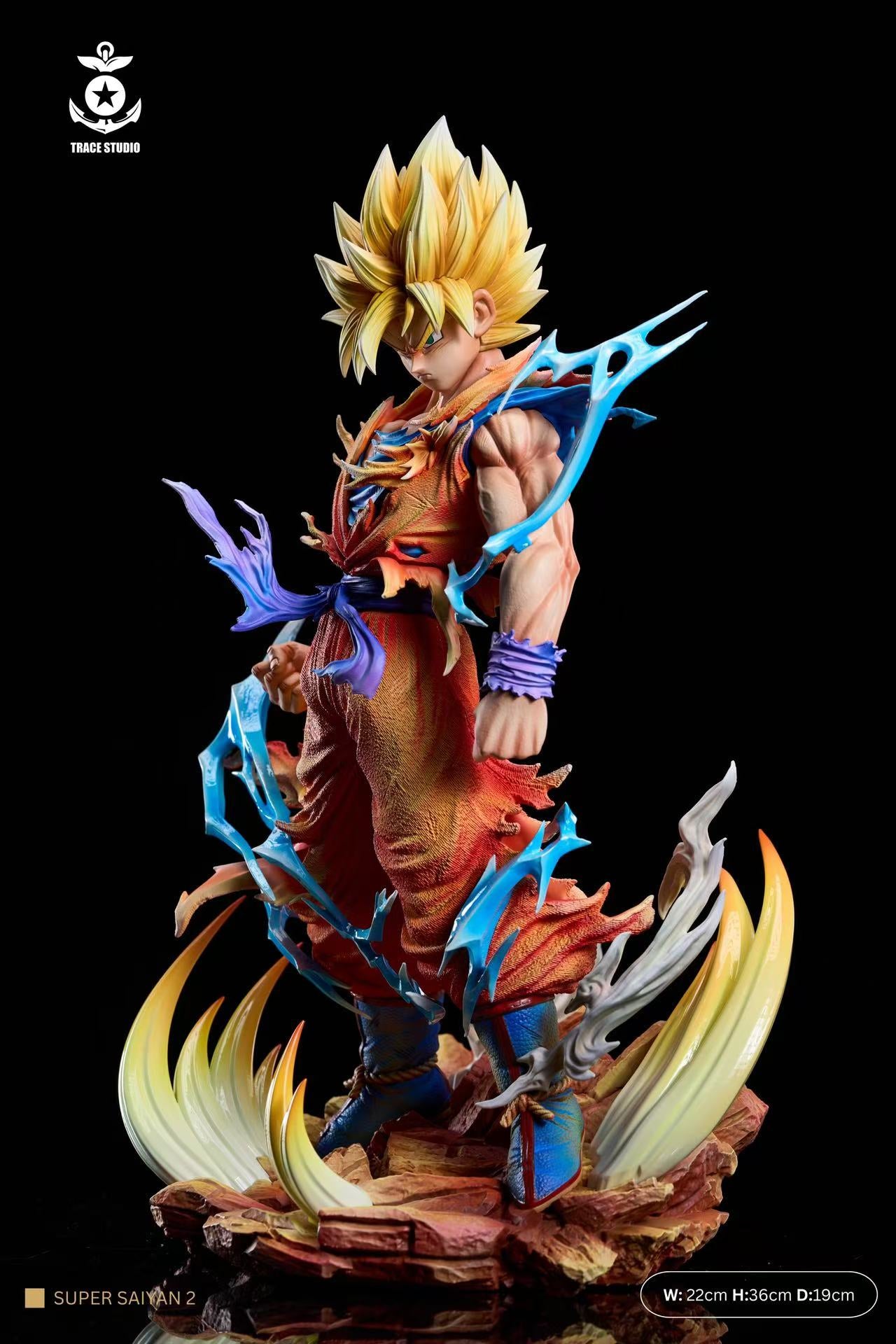 Dragon Ball Trace Studio Goku SSJ2 Resin Statue