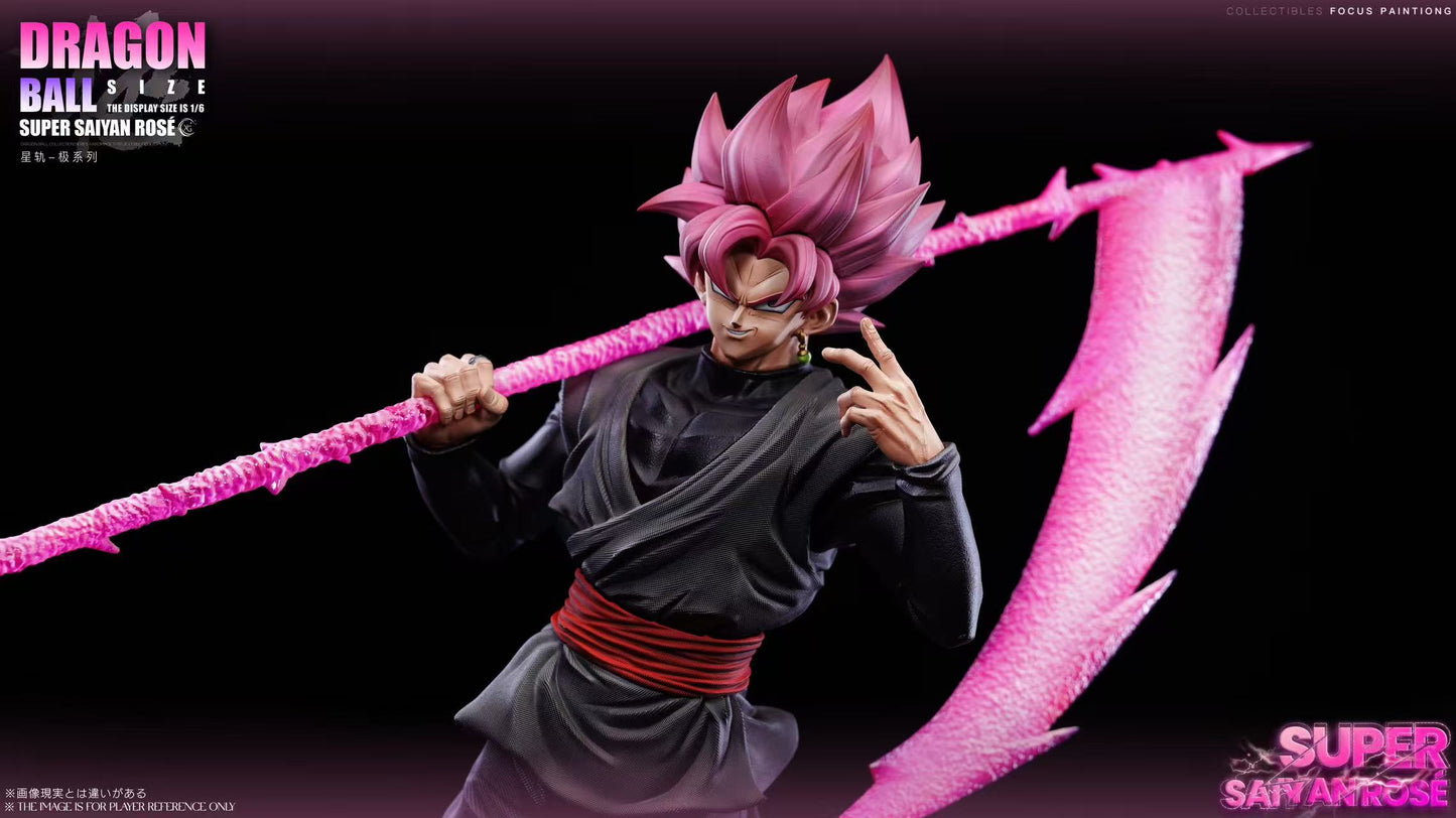 Dragon Ball XG Studio Super Saiyan Rose Son Goku Resin Statue