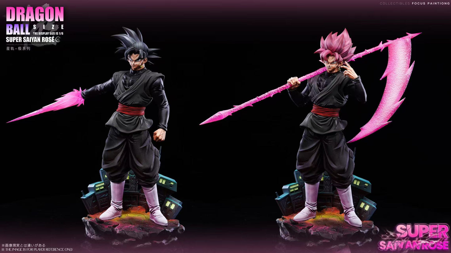 Dragon Ball XG Studio Super Saiyan Rose Son Goku Resin Statue