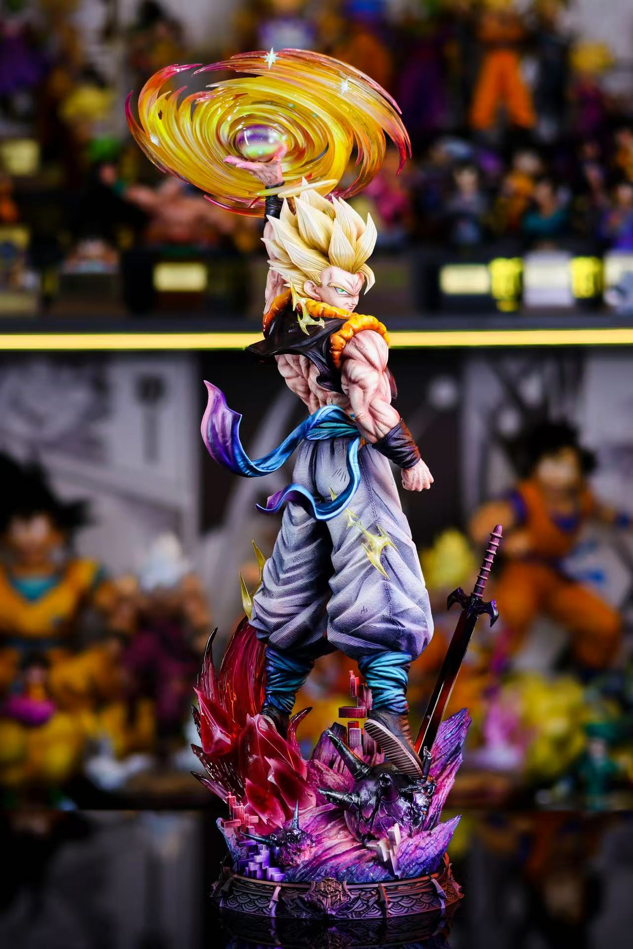 Dragon Ball Yun Qi Studio Gogeta Resin Statue