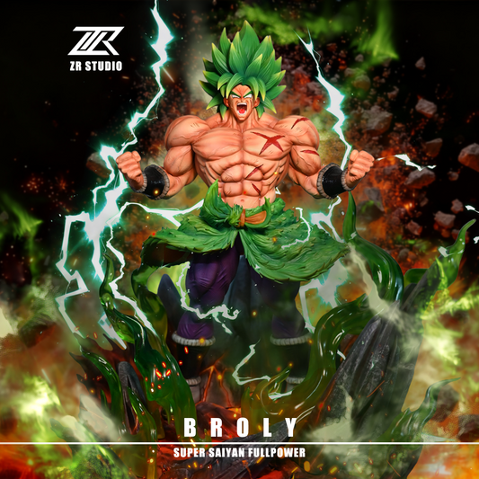 Dragon Ball ZR Studio Broly Resin Statue