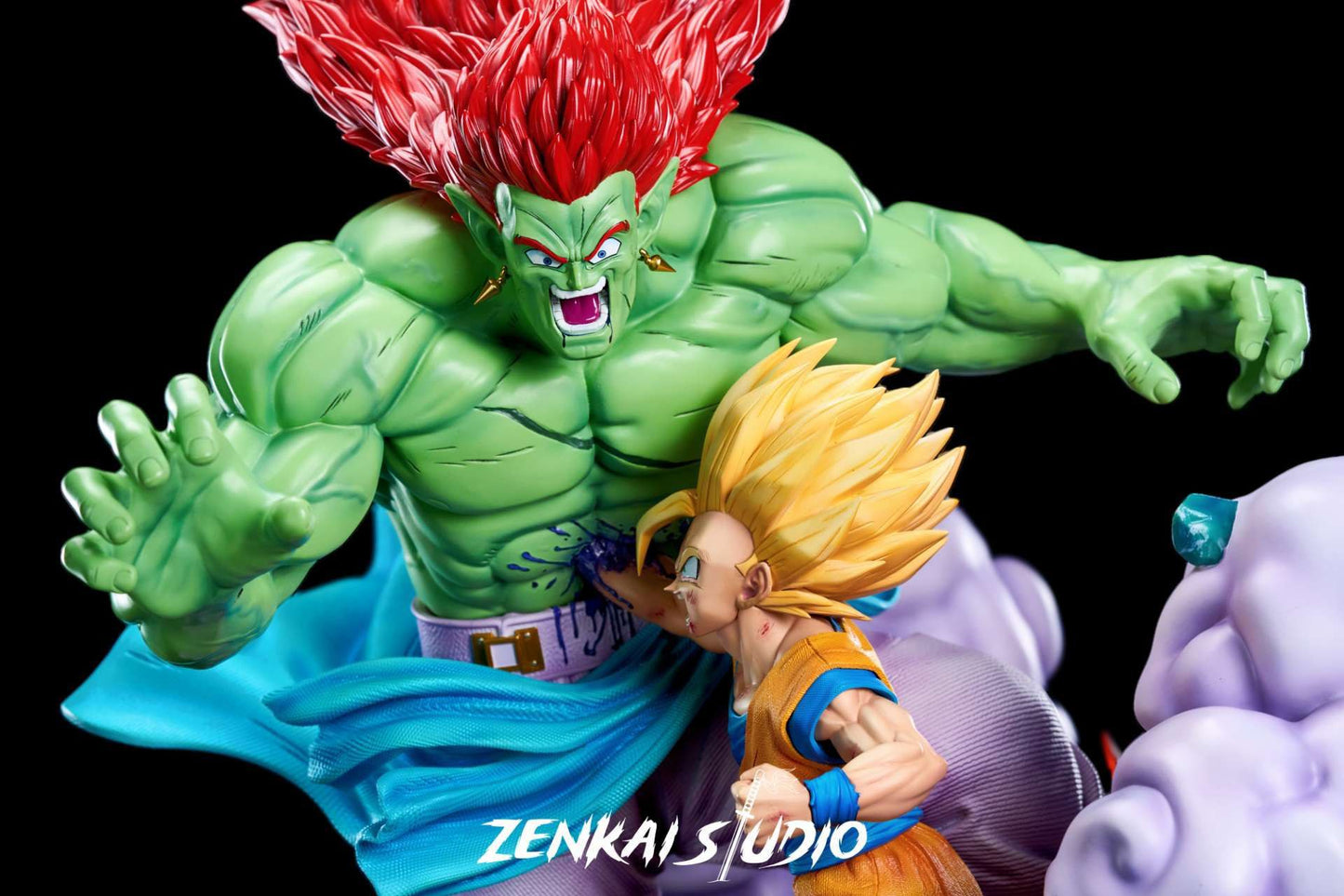 Dragon Ball Zenkai Studio Gohan VS Bojack Resin Statue