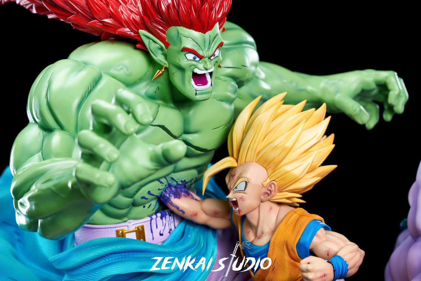 Dragon Ball Zenkai Studio Gohan VS Bojack Resin Statue