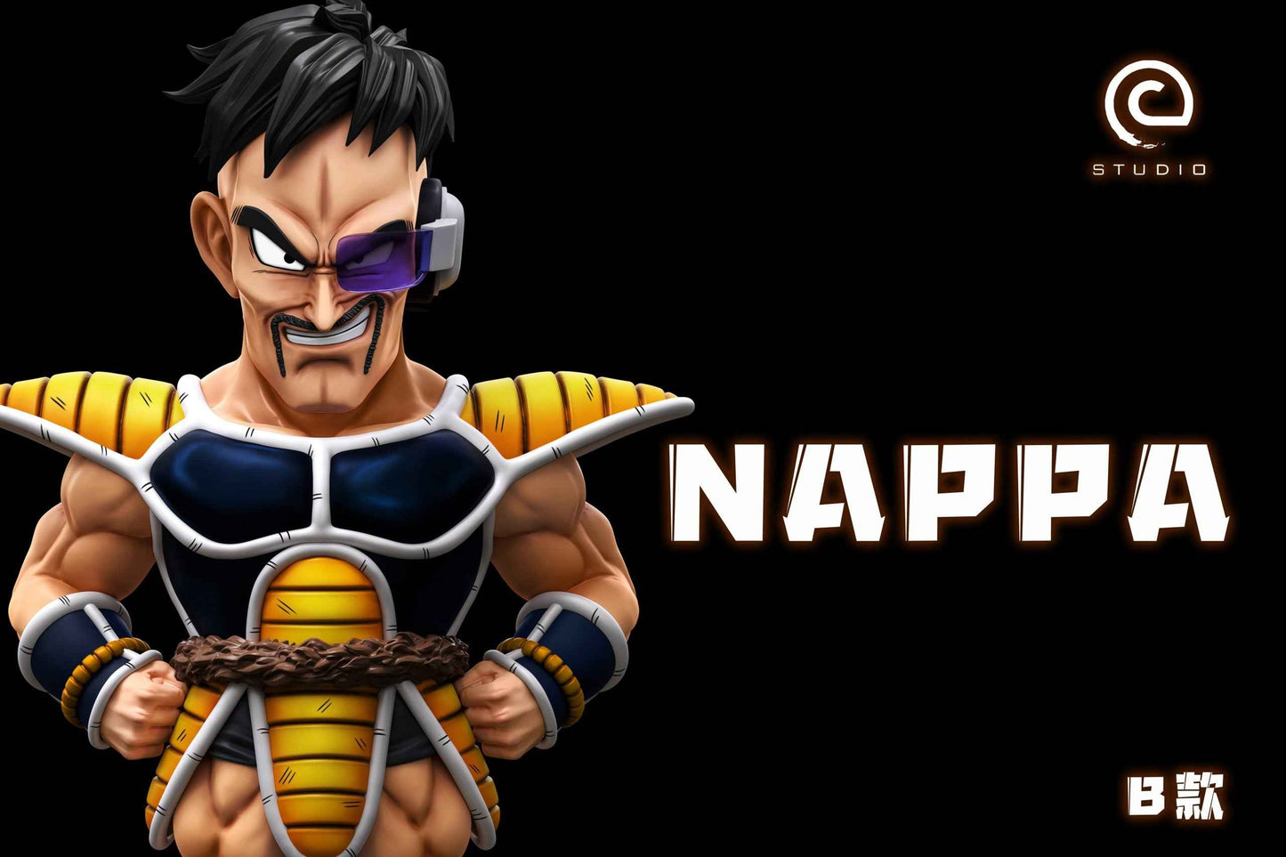 Dragon Ball ~ C Studio ~ Nappa WCF Scale ~ Resin Statue - Santoryu Resins Collectors