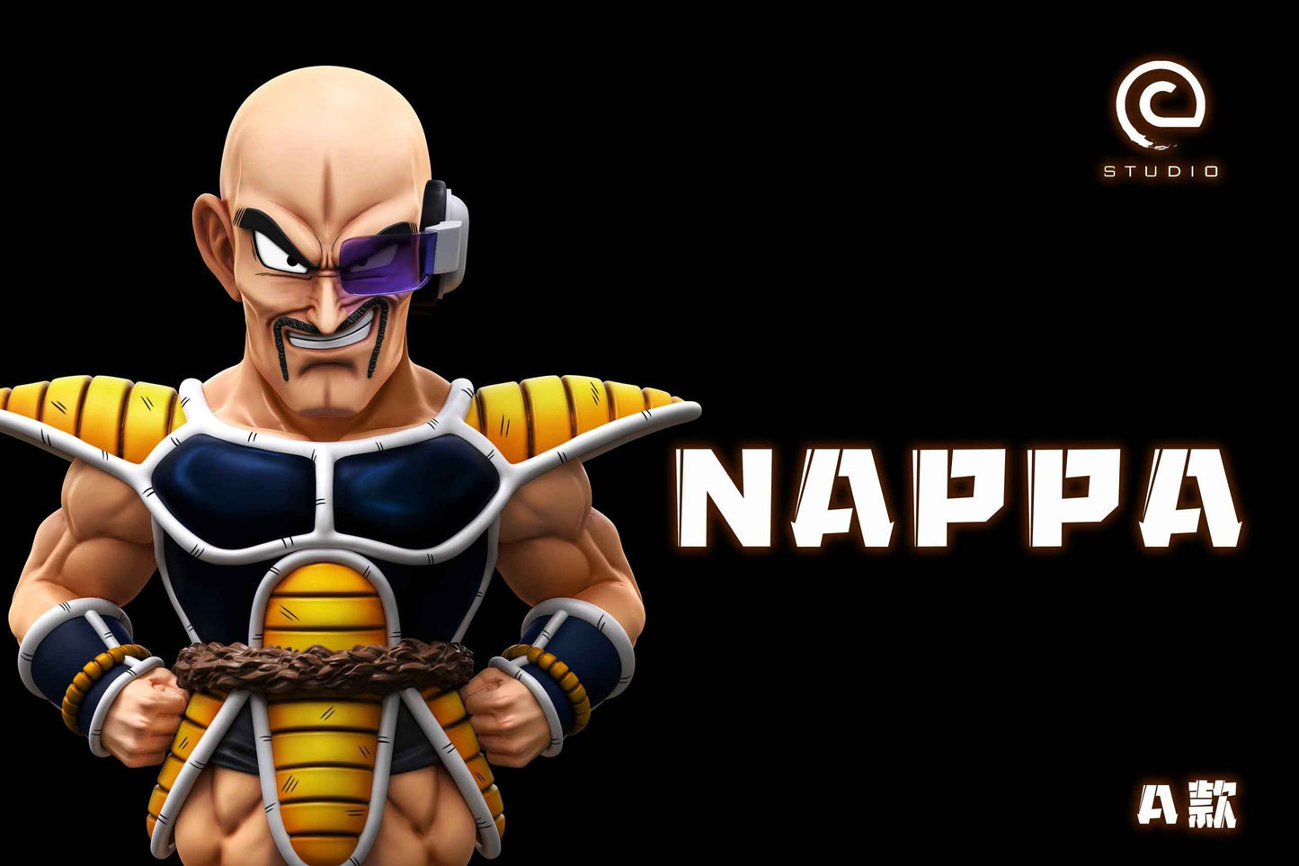 Dragon Ball ~ C Studio ~ Nappa WCF Scale ~ Resin Statue - Santoryu Resins Collectors