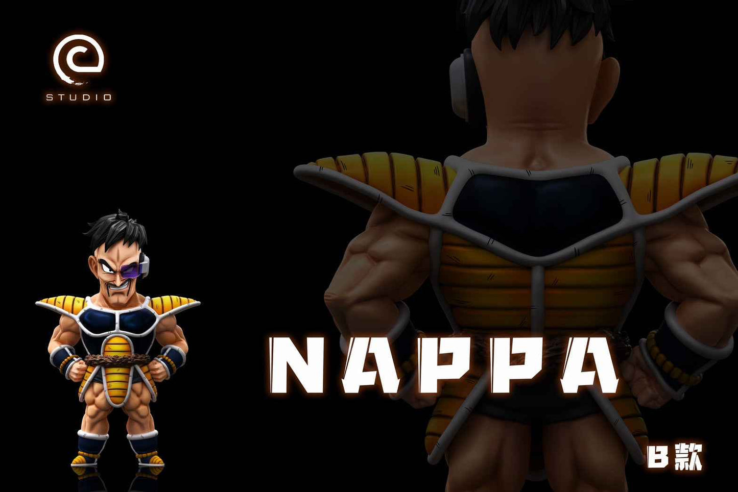 Dragon Ball ~ C Studio ~ Nappa WCF Scale ~ Resin Statue - Santoryu Resins Collectors