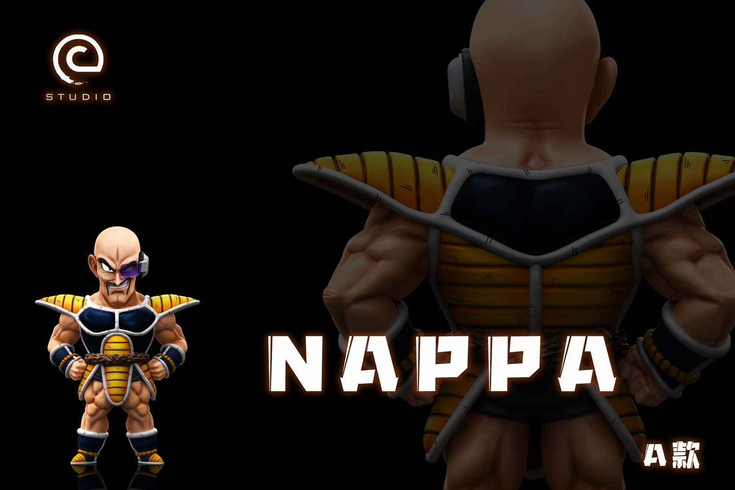 Dragon Ball ~ C Studio ~ Nappa WCF Scale ~ Resin Statue - Santoryu Resins Collectors