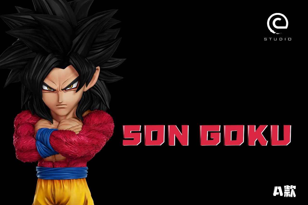 Dragon Ball ~ C Studio ~ Son Goku Super Saiyan 4 WCF Scale ~ Resin Statue - Santoryu Resins Collectors