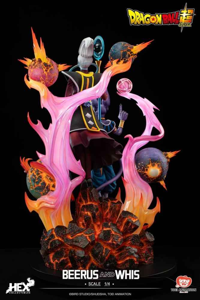Dragon Ball ~ HEX Collectibles & Pickstar Studio ~ Beerus & Whis ~ Licensed Resin Statue - Santoryu Resins Collectors