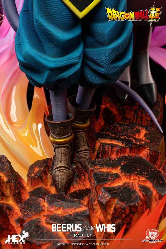 Dragon Ball ~ HEX Collectibles & Pickstar Studio ~ Beerus & Whis ~ Licensed Resin Statue - Santoryu Resins Collectors