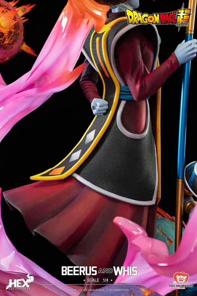 Dragon Ball ~ HEX Collectibles & Pickstar Studio ~ Beerus & Whis ~ Licensed Resin Statue - Santoryu Resins Collectors