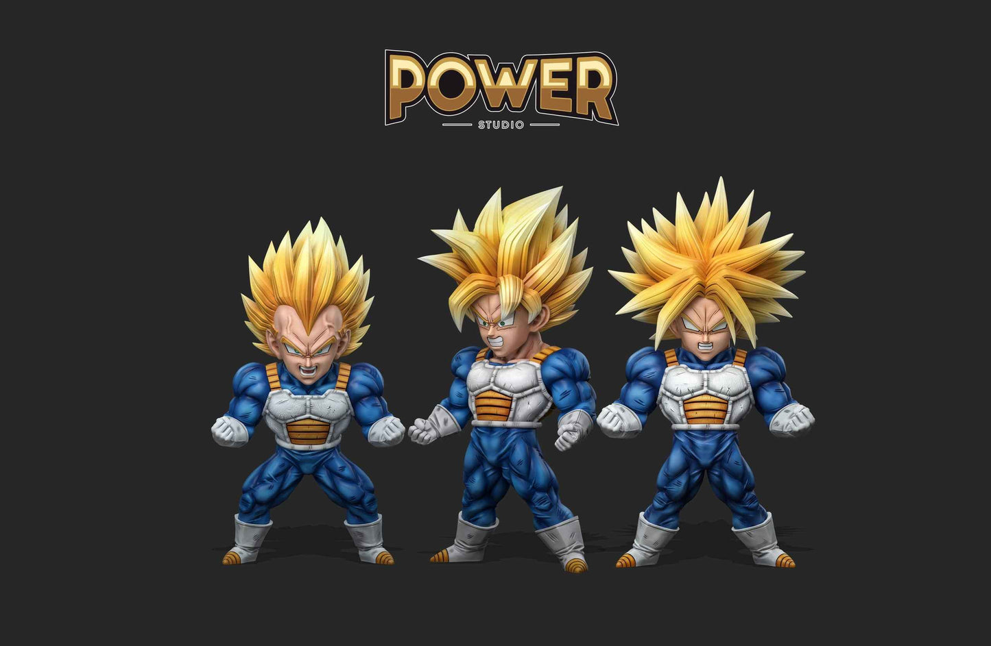 Dragon Ball ~ Power Studio ~ Muscle Trunks WCF Scale ~ Resin Statue - Santoryu Resins Collectors