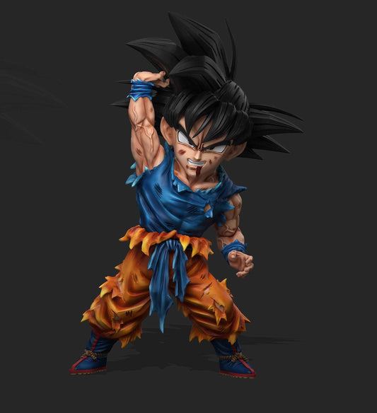 Dragon Ball ~ Power Studio ~ Spirit Bomb Goku WCF Scale ~ Resin Statue - Santoryu Resins Collectors
