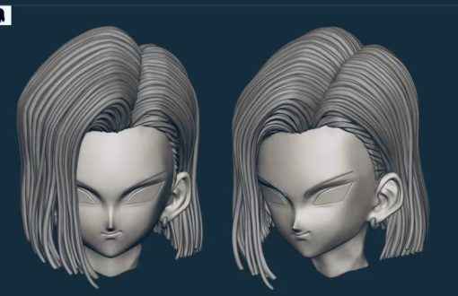 Dragon Ball ~ XG Studio ~ Android 17 & Android 18 ~ Resin Statue - Santoryu Resins Collectors