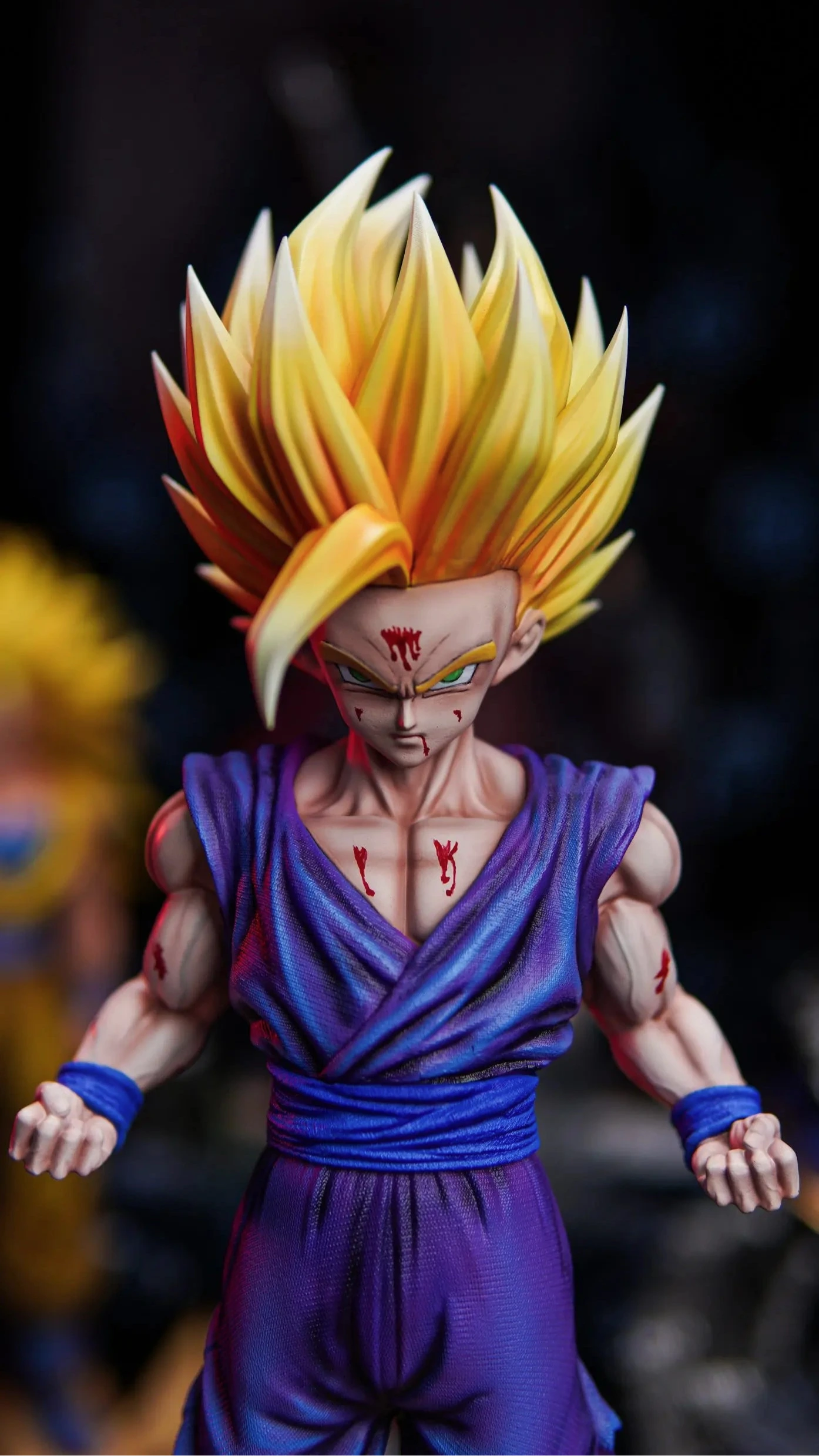 Dragon Ball Jun Zhang Studio Son Gohan Super Saiyan 2 Resin Statue