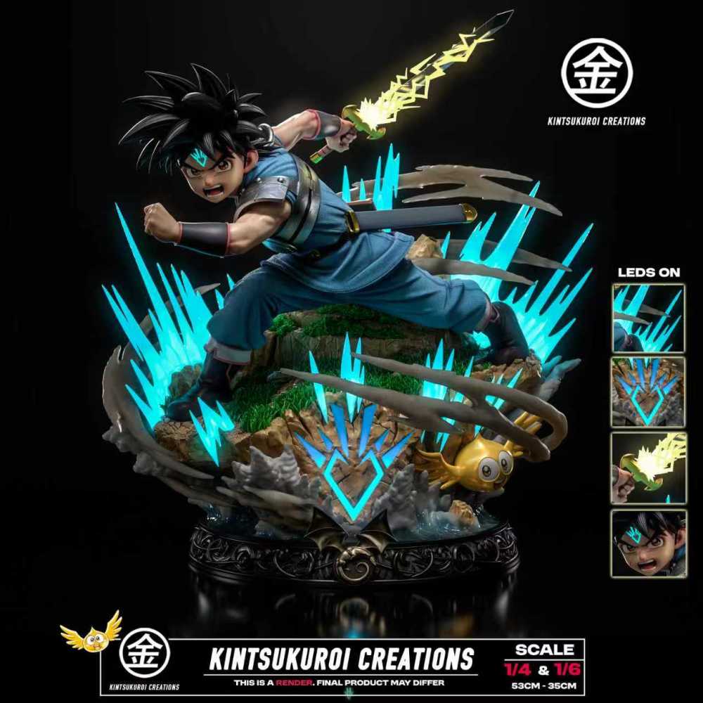 Dragon Quest: The Adventure of Dai Kintsukuroi Creations Dai Resin Statue