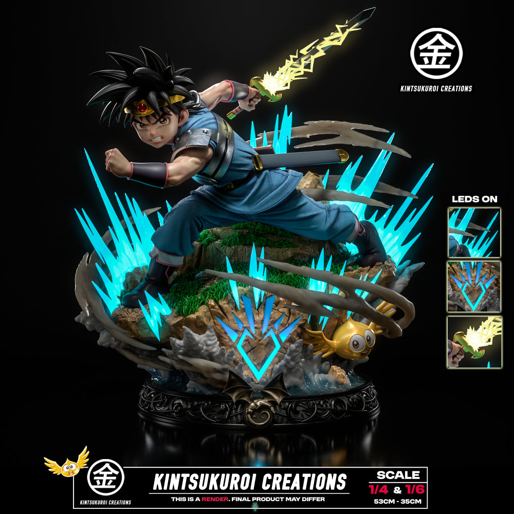 Dragon Quest: The Adventure of Dai Kintsukuroi Creations Dai Resin Statue