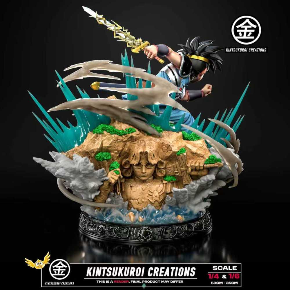 Dragon Quest: The Adventure of Dai Kintsukuroi Creations Dai Resin Statue