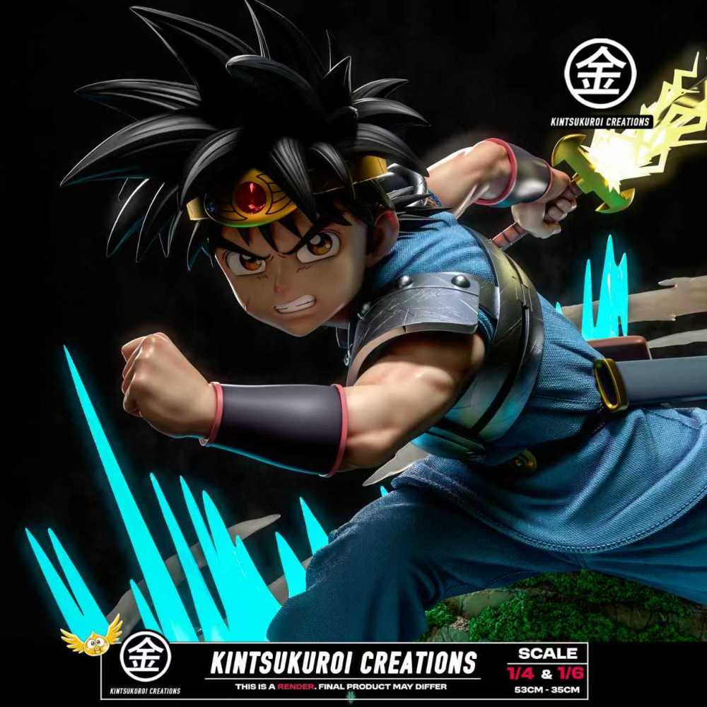 Dragon Quest: The Adventure of Dai Kintsukuroi Creations Dai Resin Statue