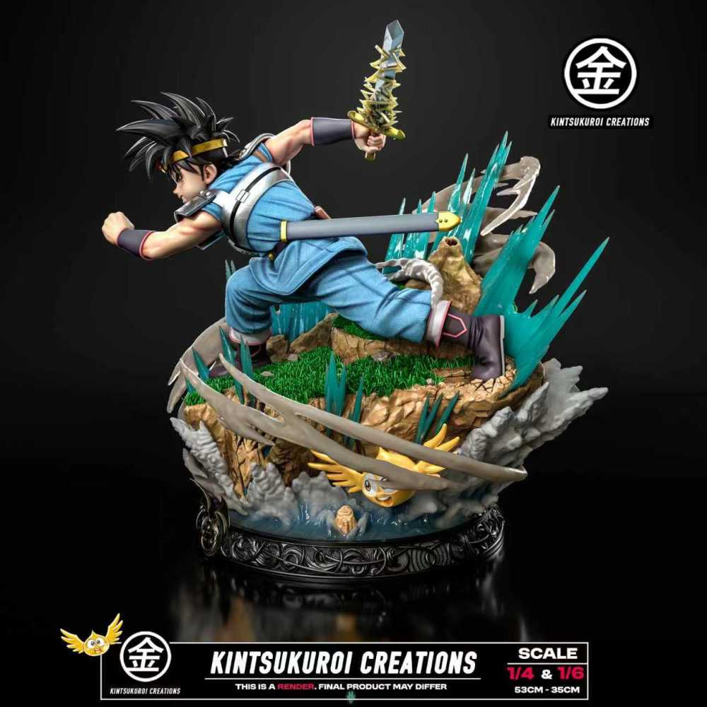 Dragon Quest: The Adventure of Dai Kintsukuroi Creations Dai Resin Statue