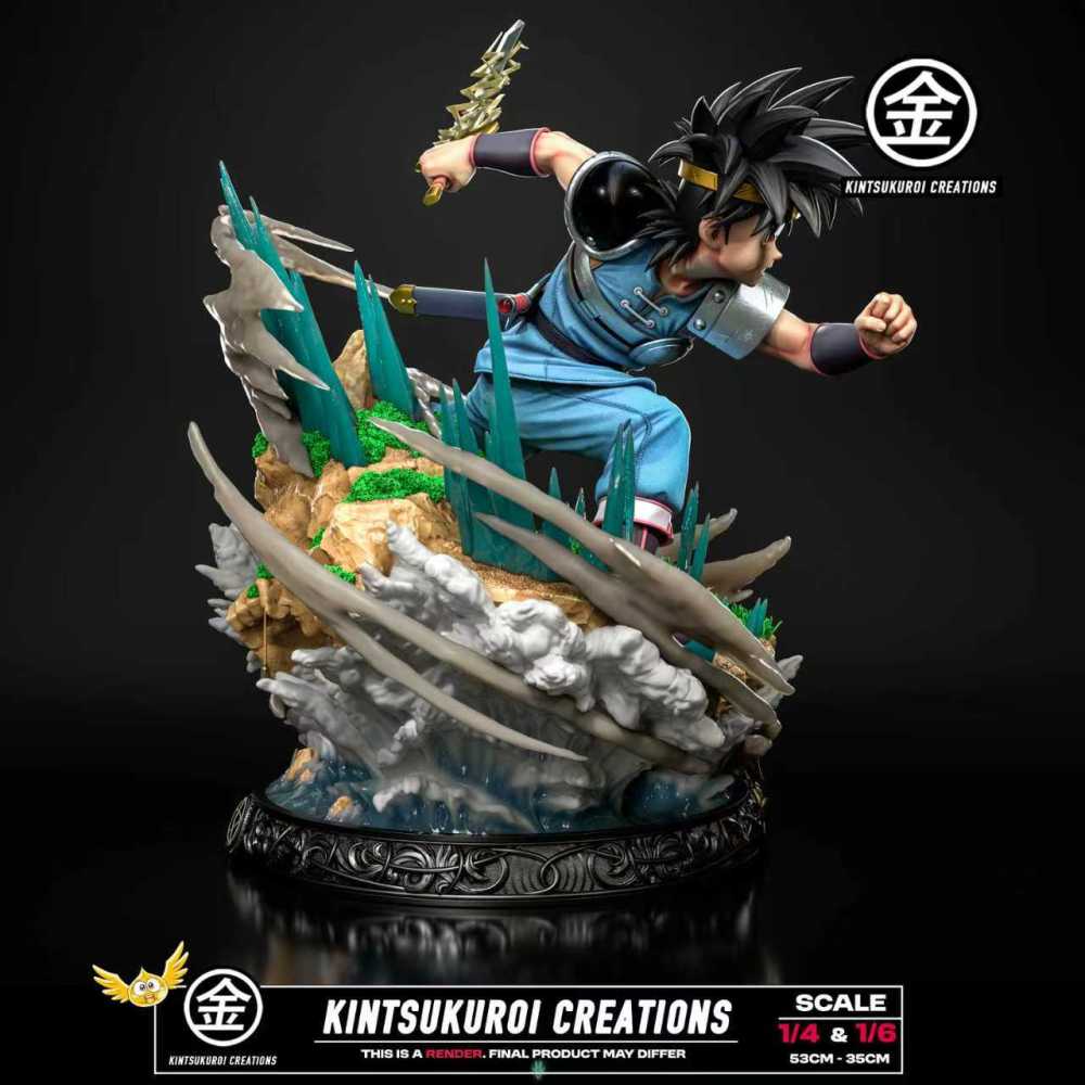 Dragon Quest: The Adventure of Dai Kintsukuroi Creations Dai Resin Statue