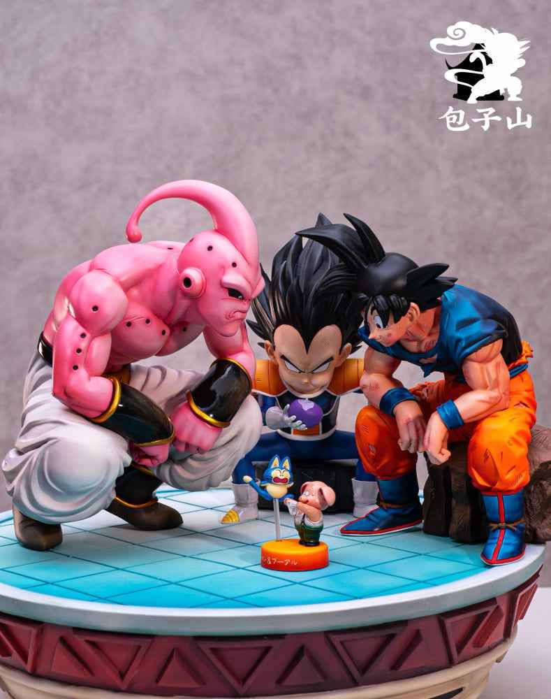 Dragon Ball Bao Zi Shan Studio ChiChi vs Buu Resin Statue
